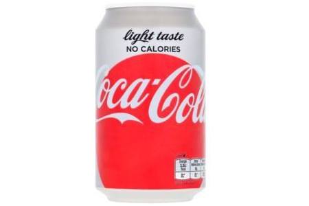 coca cola light blikje