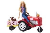 barbie met tractor