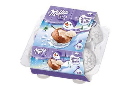 milka snow balls