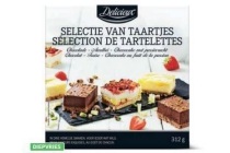 selectie van taartjes