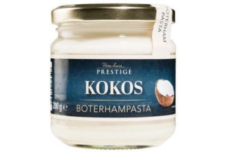 luxe boterhampasta kokos