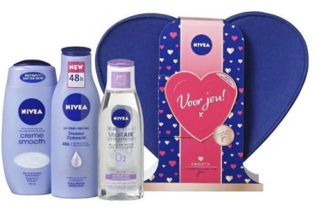 nivea smooth blue geschenkset