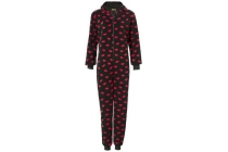 little diva damesonesie met lippenprint