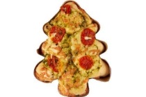 boboli foccacia kerstboom