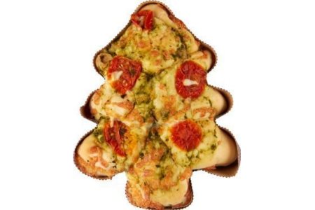 boboli foccacia kerstboom