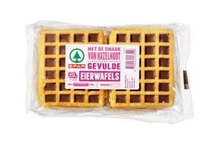 spar sneeuwwafels of gevulde eierwafels