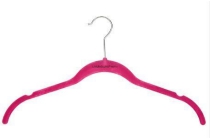 livarno living r kleerhangers roze