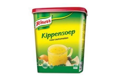 knorr kippensoep voor automaten