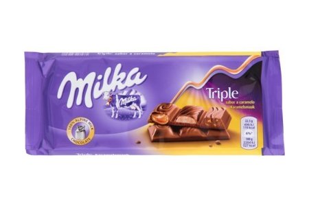 milka triple caramel