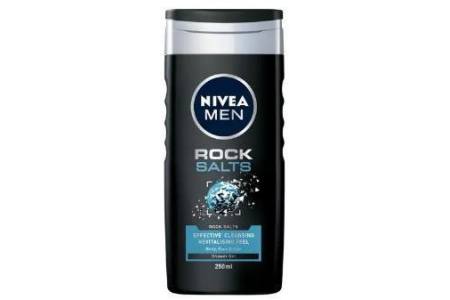 nivea men rock salts shower gel