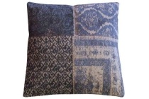 by boo pillow patchwork dark blue