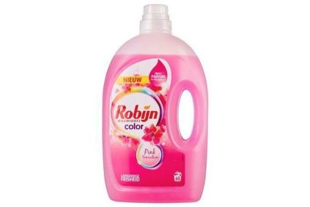 robijn wasmiddel color pink sensation 3 liter 60 wasbeurten