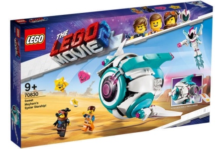 lego the lego movie 2 lieve chaos systar ruimteschip 70830