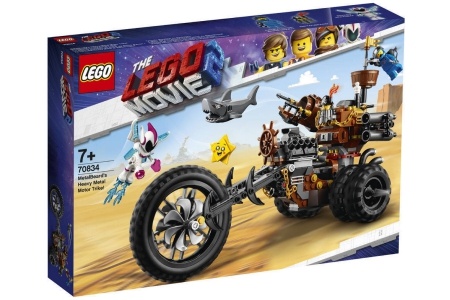 lego the lego movie 2 metaalbaards heavy metal trike 70834