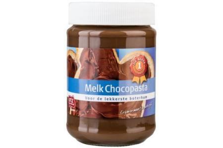 chocoladepasta melk