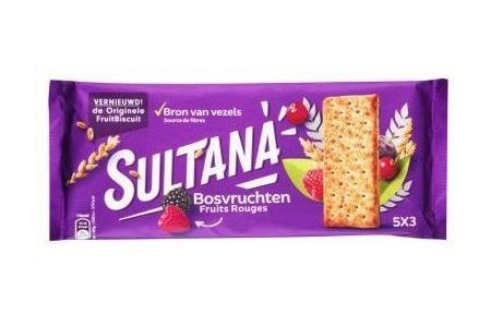 sultana fruitbiscuit bosvruchten