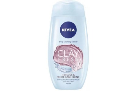 nivea clay fresh hibiscus en white sage