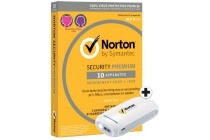 norton premium 25 gb 10 apparaten powerbank