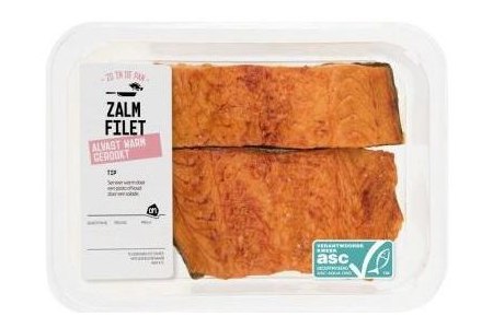 ah warmgerookte zalmfilet