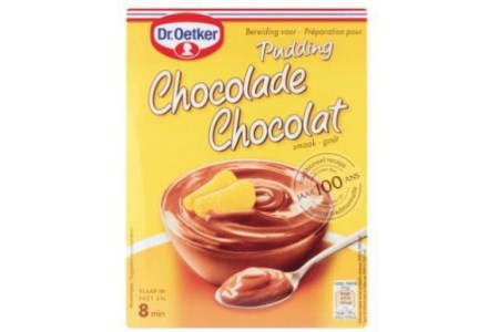 dr oetker kookpudding chocolade