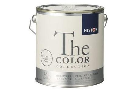 histor the color collection muurverf sunlight white 2 5 liter