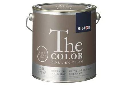 histor the color collection muurverf hare brown 2 5 liter
