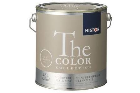 histor the color collection muurverf clay brown 2 5 liter