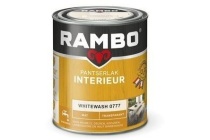 rambo pantserlak interieur transparant mat whitewash 750 ml