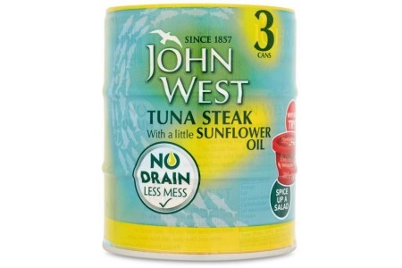 john west tonijnstukken 3 pack