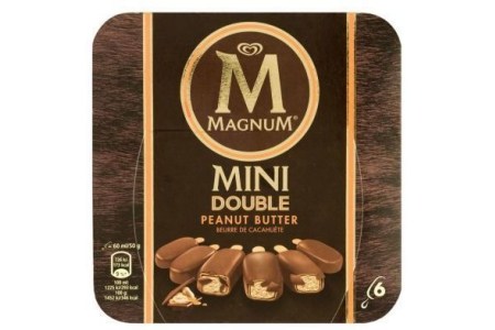 magnum mini double peanutbutter