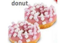 roze marshmallow donuts
