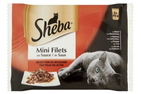 sheba mini filets vlees