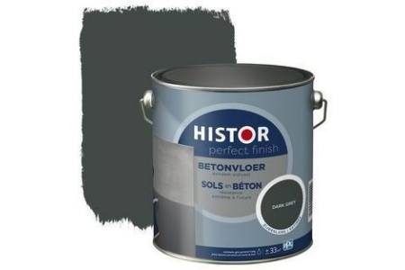 histor perfect finish betonvloer zijdeglans ral 7043 dark grey