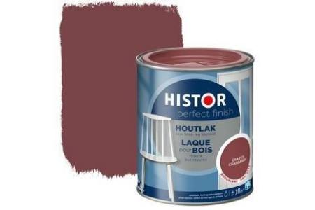 histor perfect finish houtlak hoogglans crazed cranberry