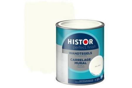 histor perfect finish wandtegels zijdeglans ral 9010