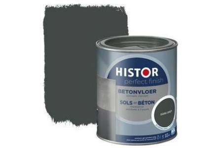 histor perfect finish betonvloer zijdeglans ral 7043 dark grey