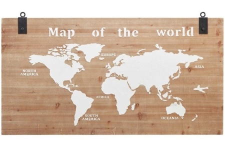 wanddecoratie monde