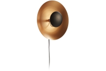 wandlamp sime zwart goud