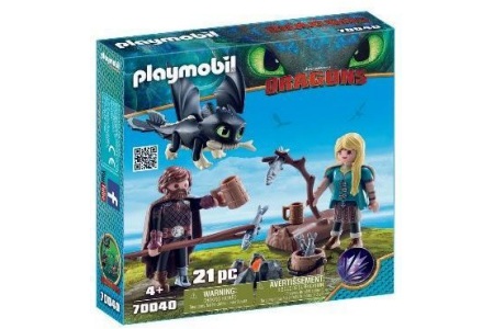 playmobil dragons hikkert en astrid 70040