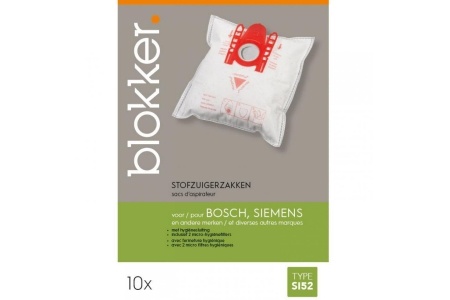 blokker stofzuigerzak bosch siemens si52 10 stuks