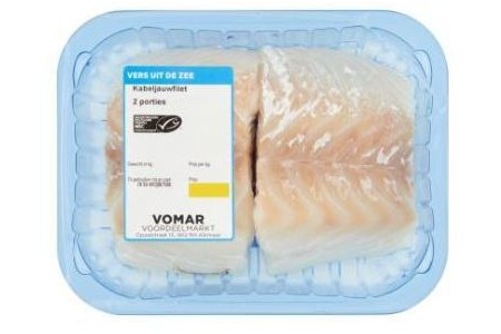 vomar kabeljauwfilet