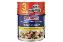 princes tonijnstukken in zonnebloemolie 3 pack