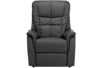 relaxfauteuil arizona kunstleder zwart