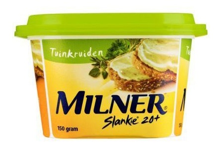 milner slankie smeerkaas tuinkruiden