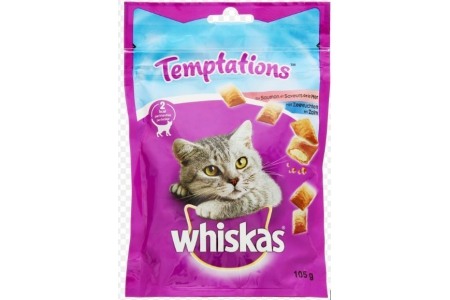 whiskas temptations