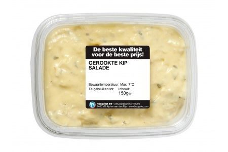 hoogvliet gerookte kip salade