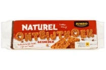 gesneden ontbijtkoek naturel