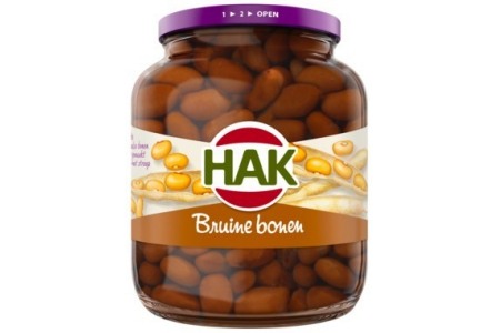 hak bruine bonen