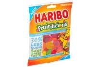 haribo fruitilicious sugar reduced