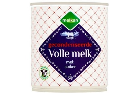 melkan gecondenseerde volle melk